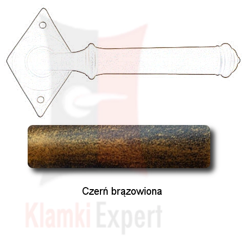 Czerń brązowiona