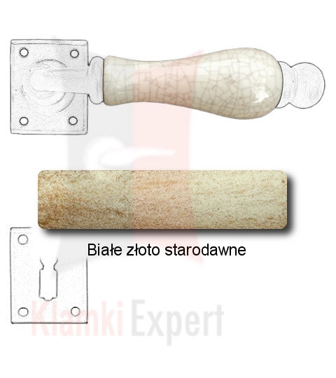 Białe złoto starodawne