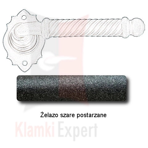 Żelazo szare postarzane