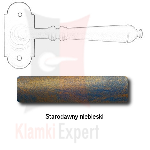 Starodawny niebieski