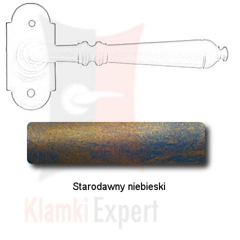 Starodawny niebieski