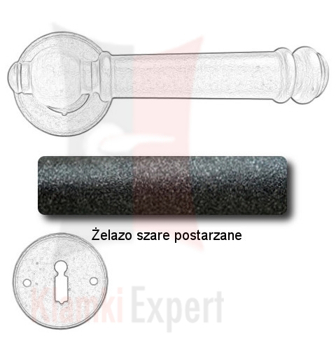Żelazo szare postarzane