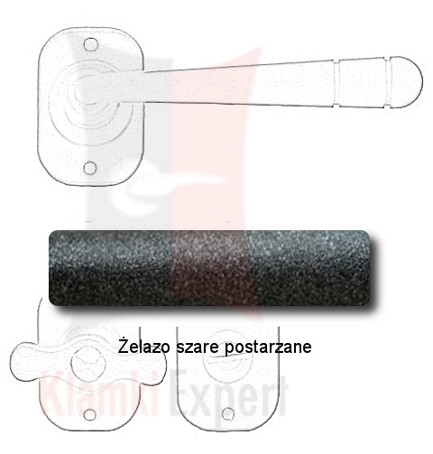 Żelazo szare postarzane