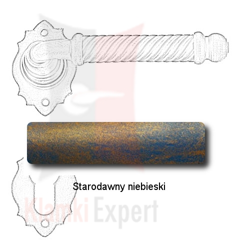 Starodawny niebieski