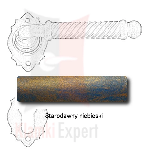 Starodawny niebieski