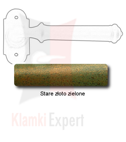 Stare złoto zielone