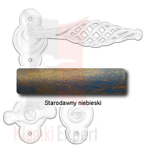 Starodawny niebieski
