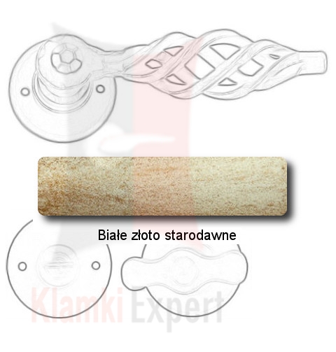 Białe złoto starodawne