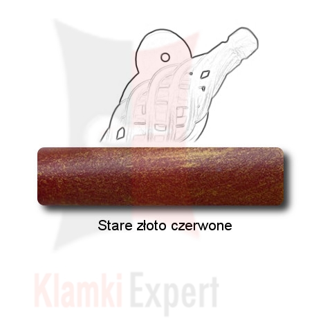 Stare złoto czerwone