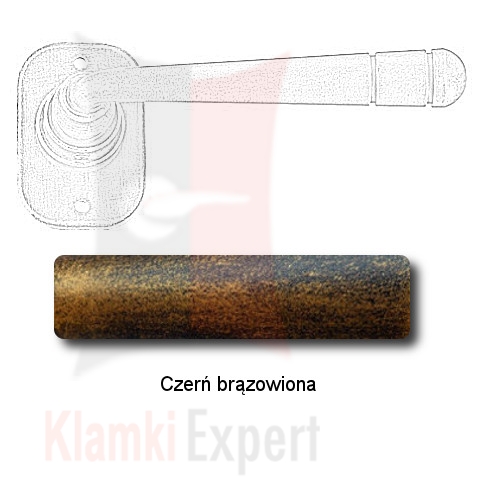 Czerń brązowiona