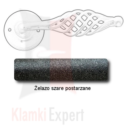 Żelazo szare postarzane