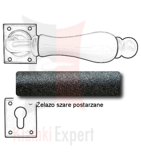 Żelazo szare postarzane