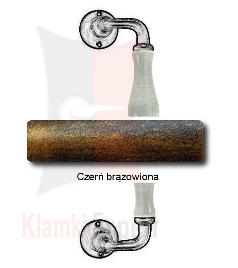 Czerń brązowiona