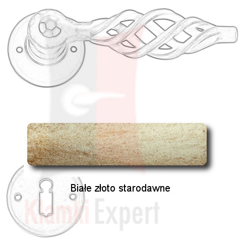 Białe złoto starodawne