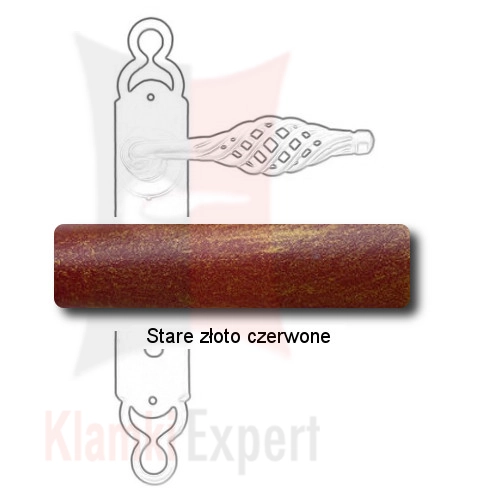 Stare złoto czerwone