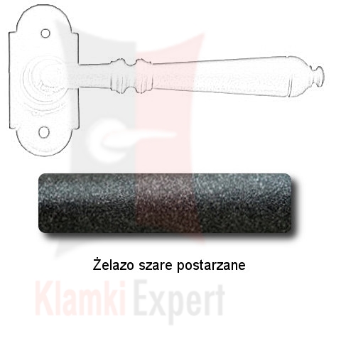 Żelazo szare postarzane