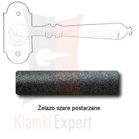 Żelazo szare postarzane