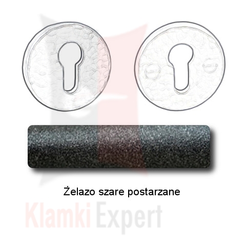 Żelazo szare postarzane