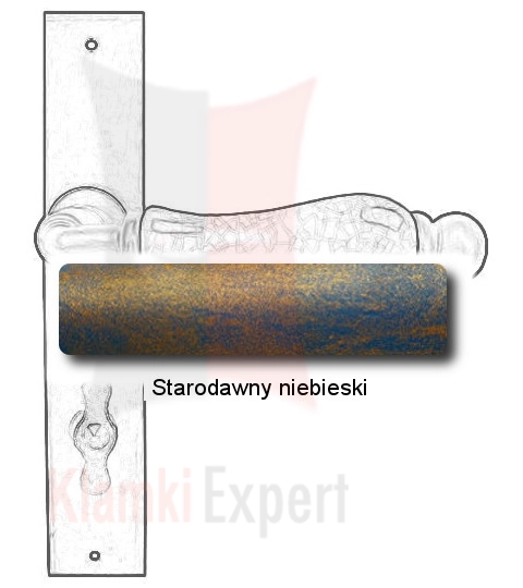 Starodawny niebieski