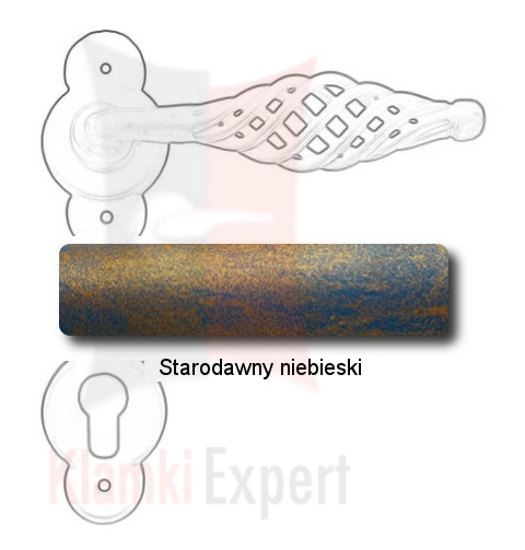 Starodawny niebieski