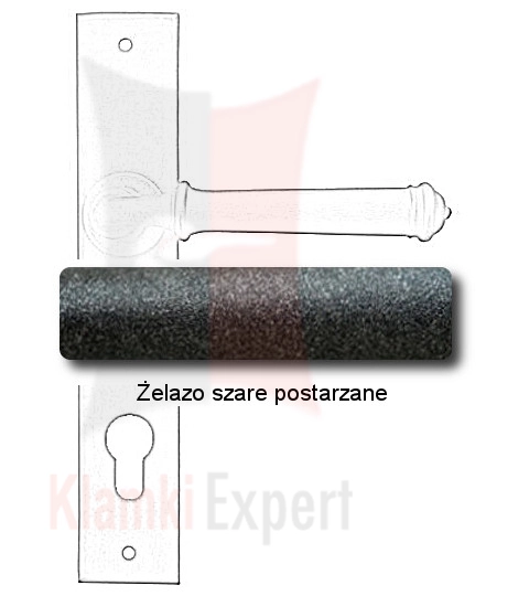 Żelazo szare postarzane