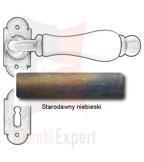 Starodawny niebieski
