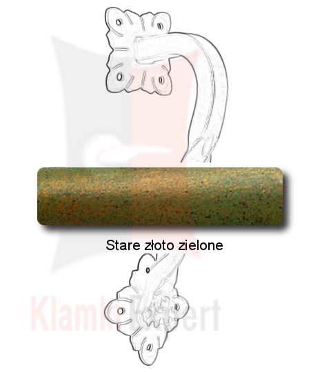 Stare złoto zielone