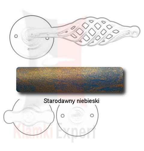 Starodawny niebieski