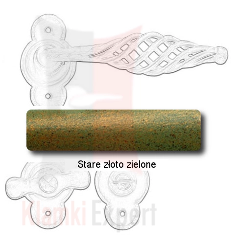 Stare złoto zielone