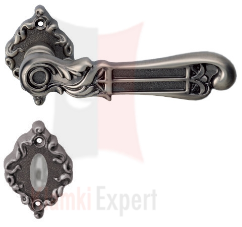 Klamka Tiffany Brass z blokadą wc