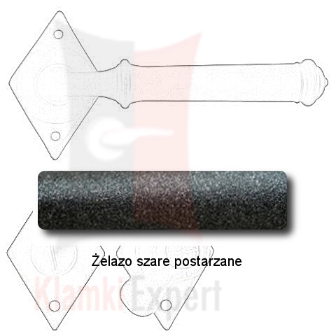  Żelazo szare postarzane