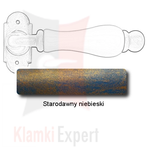 Starodawny niebieski
