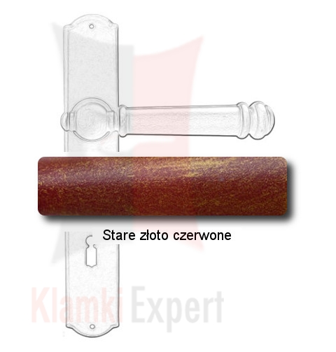 Stare złoto czerwone