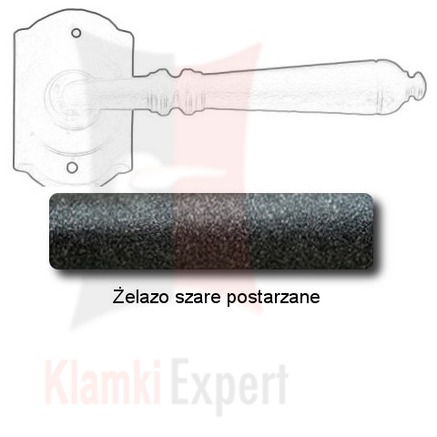 Żelazo szare postarzane