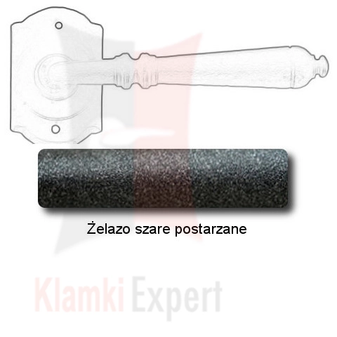 Żelazo szare postarzane