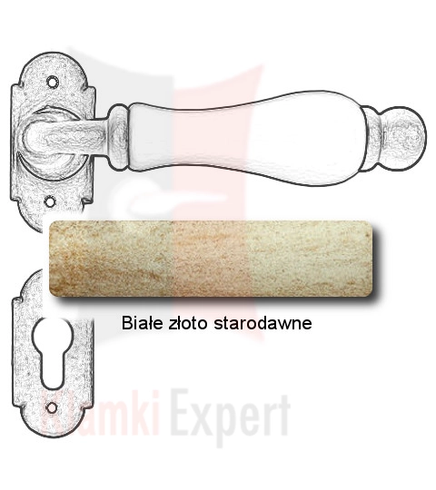 Białe złoto starodawne