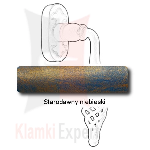 Starodawny niebieski
