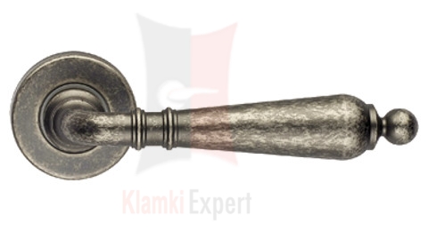 Klamka Florenzia w kolorze FV patynowany stare srebro