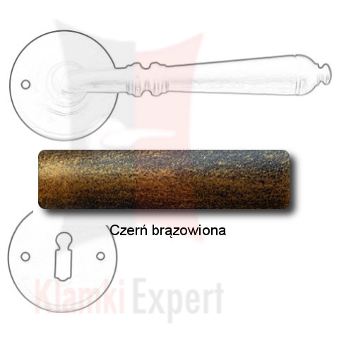Czerń brązowiona