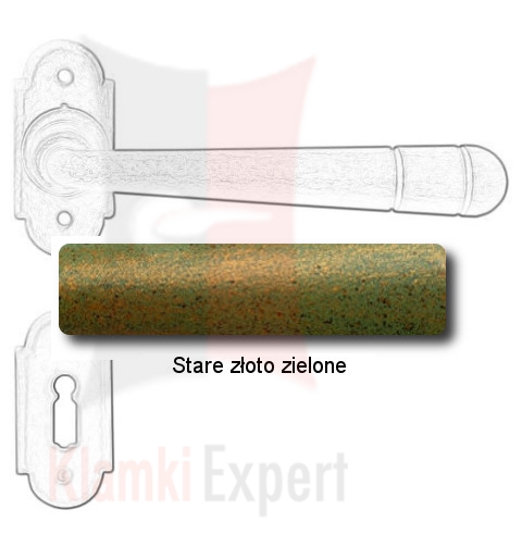 Stare złoto zielone