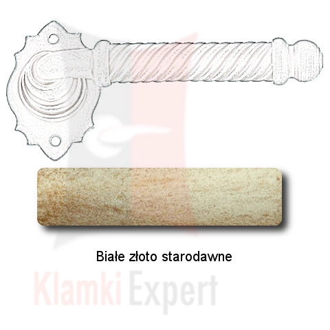 Białe złoto starodawne