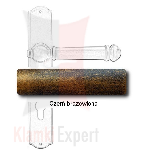 Czerń brązowiona