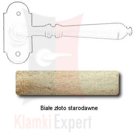 Białe złoto starodawne