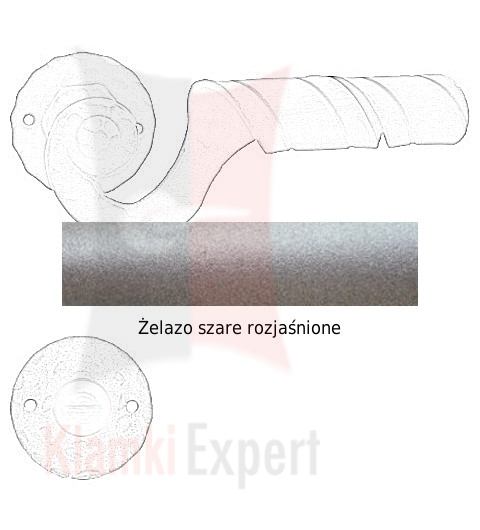 żelazo szare rozjaśnione