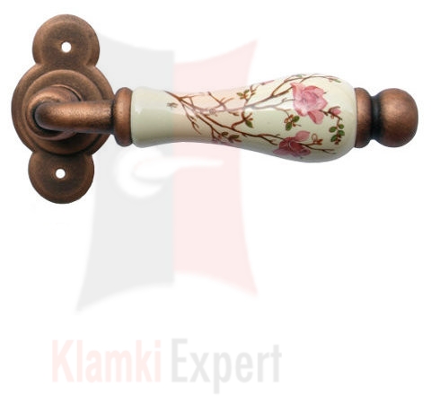 Klamka Vienna 1-20 w kolorze czerń miedziana