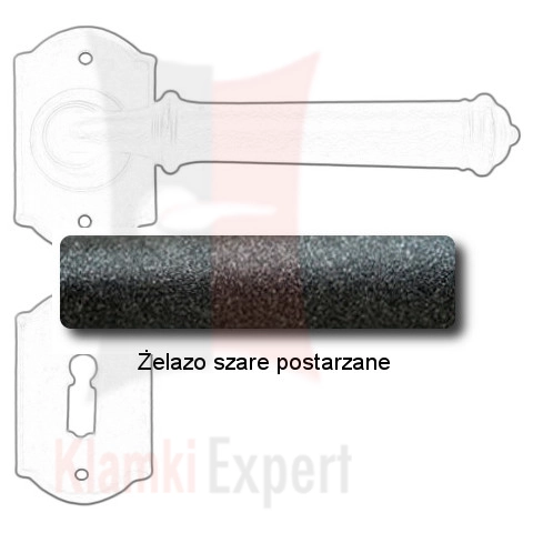 Żelazo szare postarzane