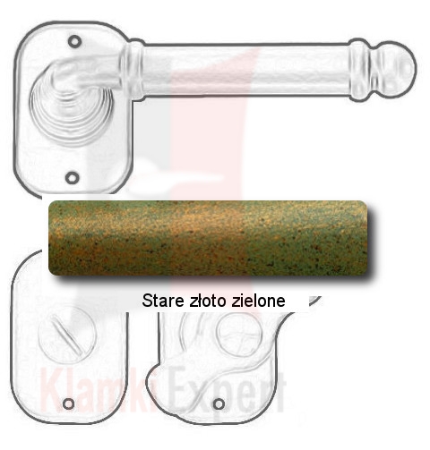 Stare złoto zielone