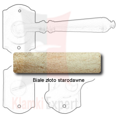Białe złoto starodawne