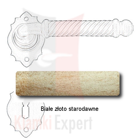 Białe złoto starodawne
