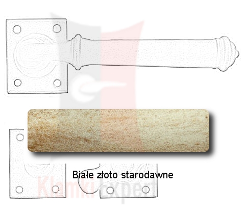 Białe złoto starodawne